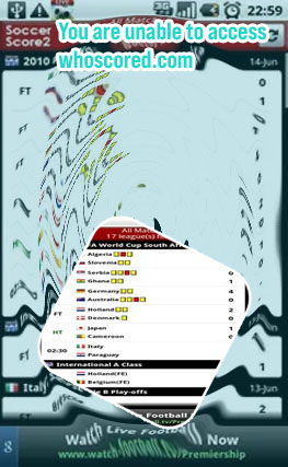 Fotbal live score